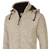 bergangs-Schafwoll-Strickjacke mit Innenfutter aus Baumwoll-Fleece - Art.-Nr. 853 (Foto 3146)