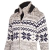 Schafwollstrickjacke mit Norwegerdesign Art.-Nr. 609 (Foto 2526)