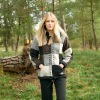 Schafwoll-Strickjacke ko Look (Patch-Jacke) Art.-Nr. 813 (Foto 17873)