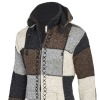 Schafwoll-Strickjacke ko Look (Patch-Jacke) Art.-Nr. 813 (Foto 2474)