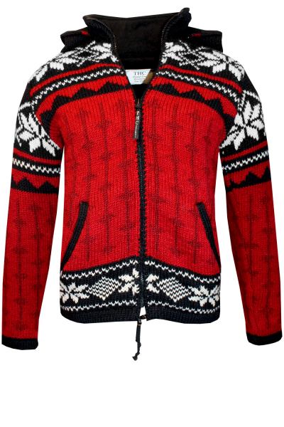 Strickjacke mit Norweger-Muster - Art.-Nr. 845 Strickjacke mit Norweger-Muster - Art.-Nr. 845