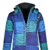 Patchwork-Strickjacke aus Schafwolle - Art.-Nr. 806 (Foto 25915)