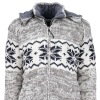 Schafwoll-Strickjacke mit Norweger-Muster Art.-Nr. 508 (Foto 2550)