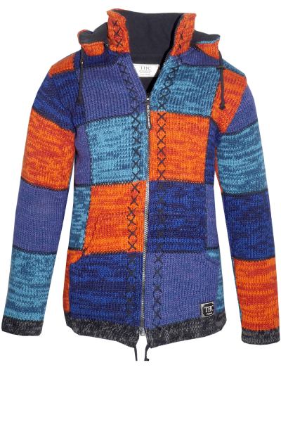 Patchwork-Strickjacke - Art.-Nr. 819 Patchwork-Strickjacke - Art.-Nr. 819