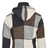 Schafwoll-Strickjacke ko Look (Patch-Jacke) Art.-Nr. 813 (Foto 2473)