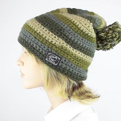 Beanie Chrochet-Wollmtze - Art.-Nr. 1002