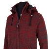 bergangs-Schafwoll-Strickjacke mit Innenfutter aus Baumwoll-Fleece - Art.-Nr. 855 (Foto 3157)