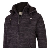 bergangs-Schafwoll-Strickjacke mit Innenfutter aus Baumwoll-Fleece - Art.-Nr. 851 (Foto 3160)