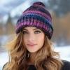 Schafwoll-Strickmtze mit Innenfutter Art.-Nr. 1004 - Farbe: 805 (Foto 23413)