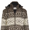 Schafwoll-Strickjacke mit Norweger-Design Art.-Nr. 802 (Foto 2415)