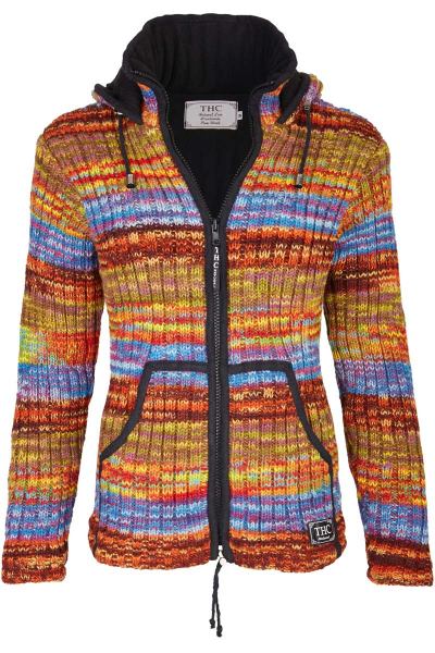 Kinder Schafwoll-Strickjacke Ki-722