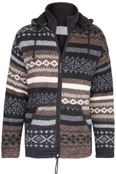 Schafwoll Strickjacke Jaquard-Design Art.-Nr. 830  (nicht mehr im Programm)