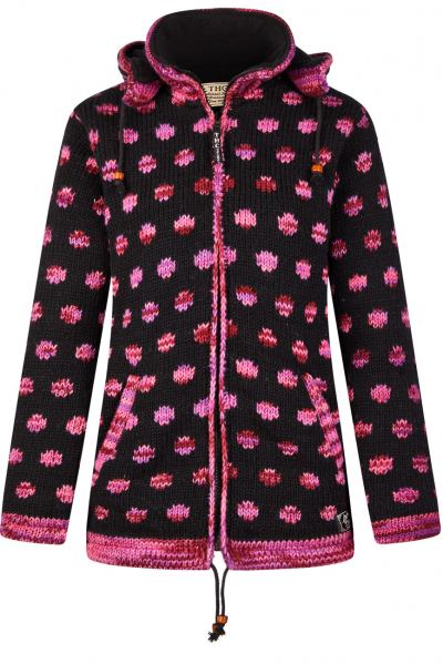 Schafwoll-Strickjacke - Art.-Nr. 633