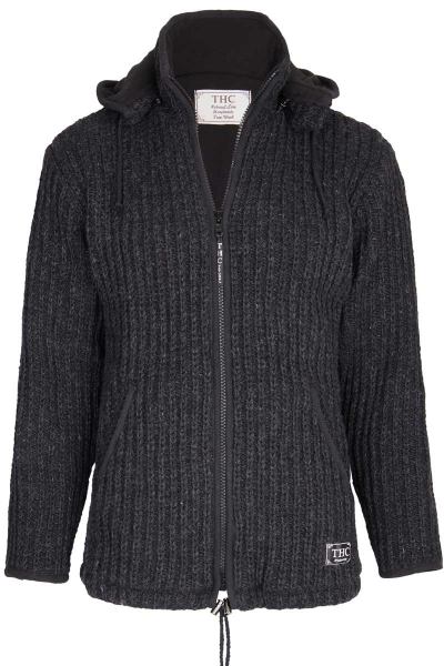 Grobstrick Winterjacke aus Wolle Art.-Nr. 816