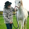 Schafwollstrickjacke mit Norwegerdesign Art.-Nr. 609 (Foto 17886)