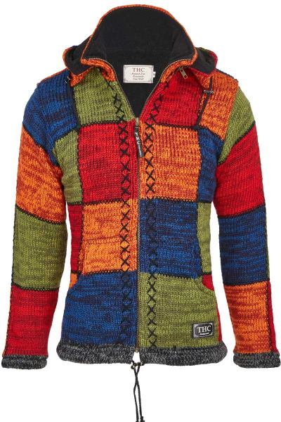 Schafwoll-Strickjacke (Patch-Jacke) Art.-Nr. 814 Schafwoll-Strickjacke (Patch-Jacke) Art.-Nr. 814