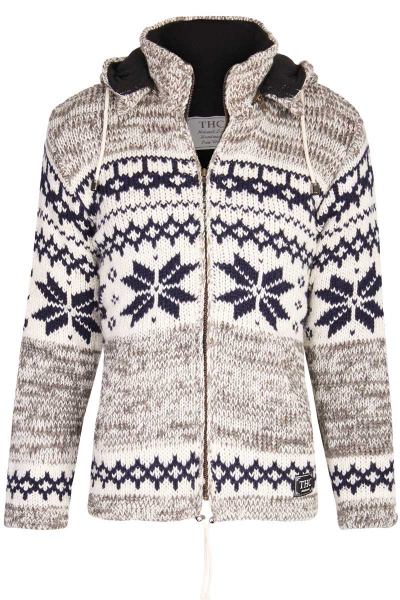 Schafwollstrickjacke mit Norwegerdesign Art.-Nr. 609 Schafwollstrickjacke mit Norwegerdesign Art.-Nr. 609