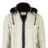 Schafwolljacke Art.-Nr. 850 mit Zopfdesign (Foto 3109)