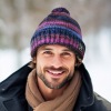 Schafwoll-Strickmtze mit Innenfutter Art.-Nr. 1004 - Farbe: 805 (Foto 23414)