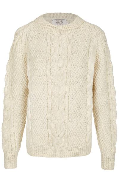 Schafwoll-Pullover mit Zopf Design Art.Nr.- 200 Schafwoll-Pullover mit Zopf Design Art.Nr.- 200
