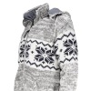 Schafwoll-Strickjacke mit Norweger-Muster Art.-Nr. 508 (Foto 2551)