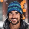 Strickmtze mit Innenfutter Round Cap - Art.-Nr. 1004 - Farbe: 806 (Foto 23393)