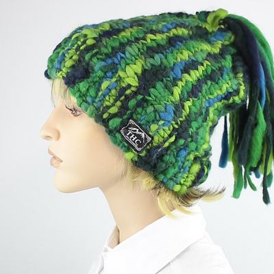 Beanie Funny Wintermtze aus Wolle - Art.-Nr. 1012
